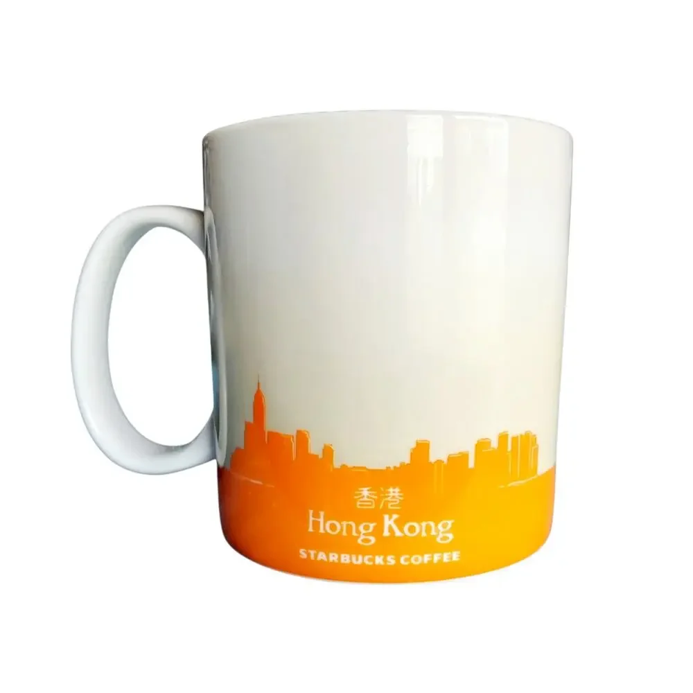 Starbucks Hong Kong Global Icon Collector Series Coffee Mug Cup Retired Traveler